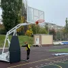 Баскетбольная стойка мобильная складная на пружинах вынос 2,25 м c противовесом ZAVODSPORTA за 530&nbsp;660 ₽ купить в Орле