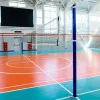 Волейбольные стойки универсальные со стаканами и механизмом натяжения троса ZAVODSPORTA за 41&nbsp;400 ₽ купить в Орле
