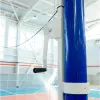 Волейбольные стойки универсальные со стаканами и механизмом натяжения троса ZAVODSPORTA за 41&nbsp;400 ₽ купить в Орле